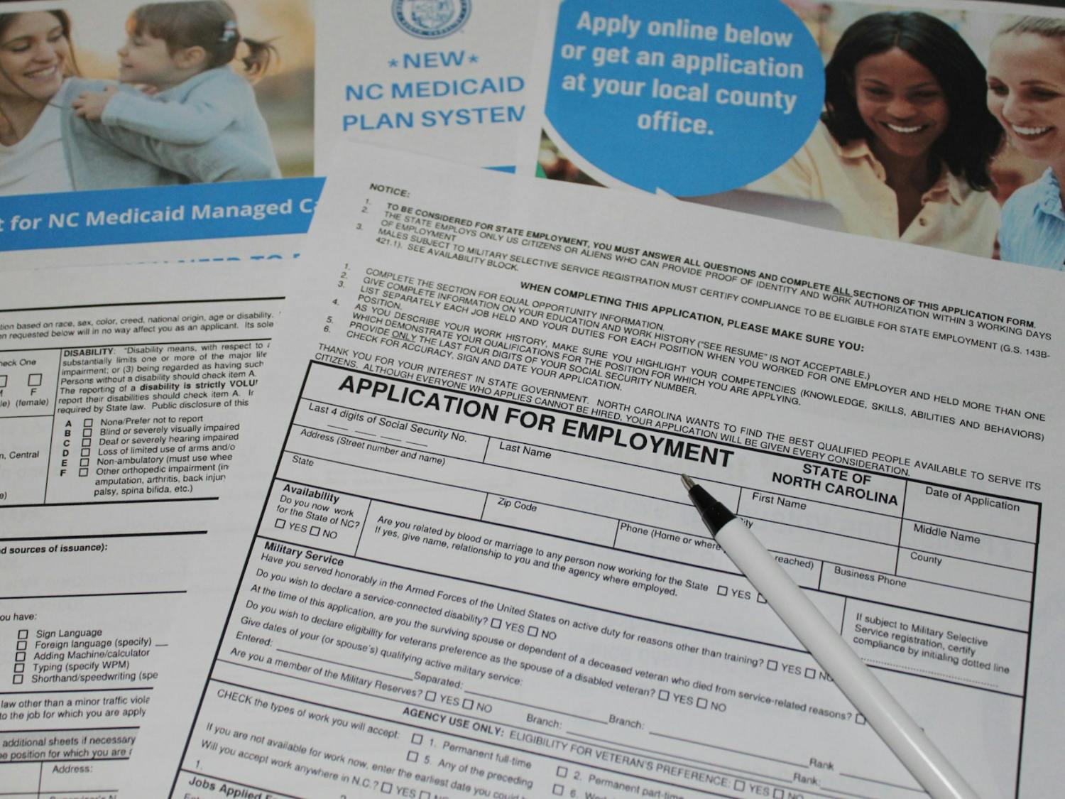 DTH Photo Illustration. NC Medicaid Direct Care workers will be receiving bonuses for their work during the pandemic.