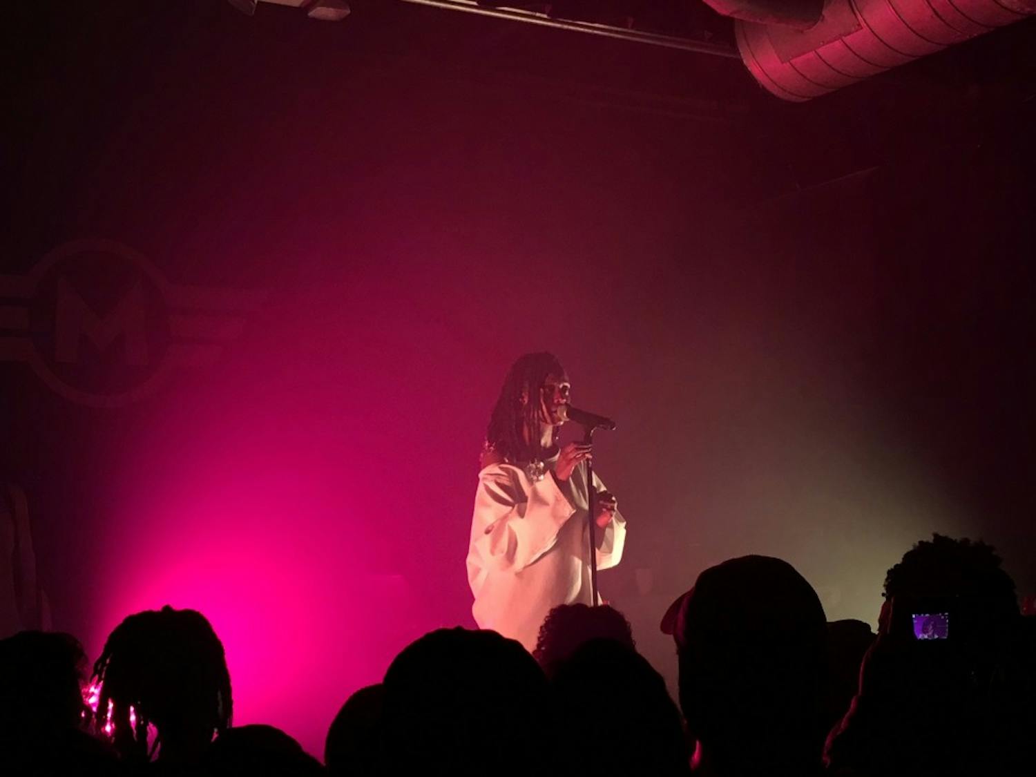 Kelela performed to a sold-out crowd at Motorco on Friday.