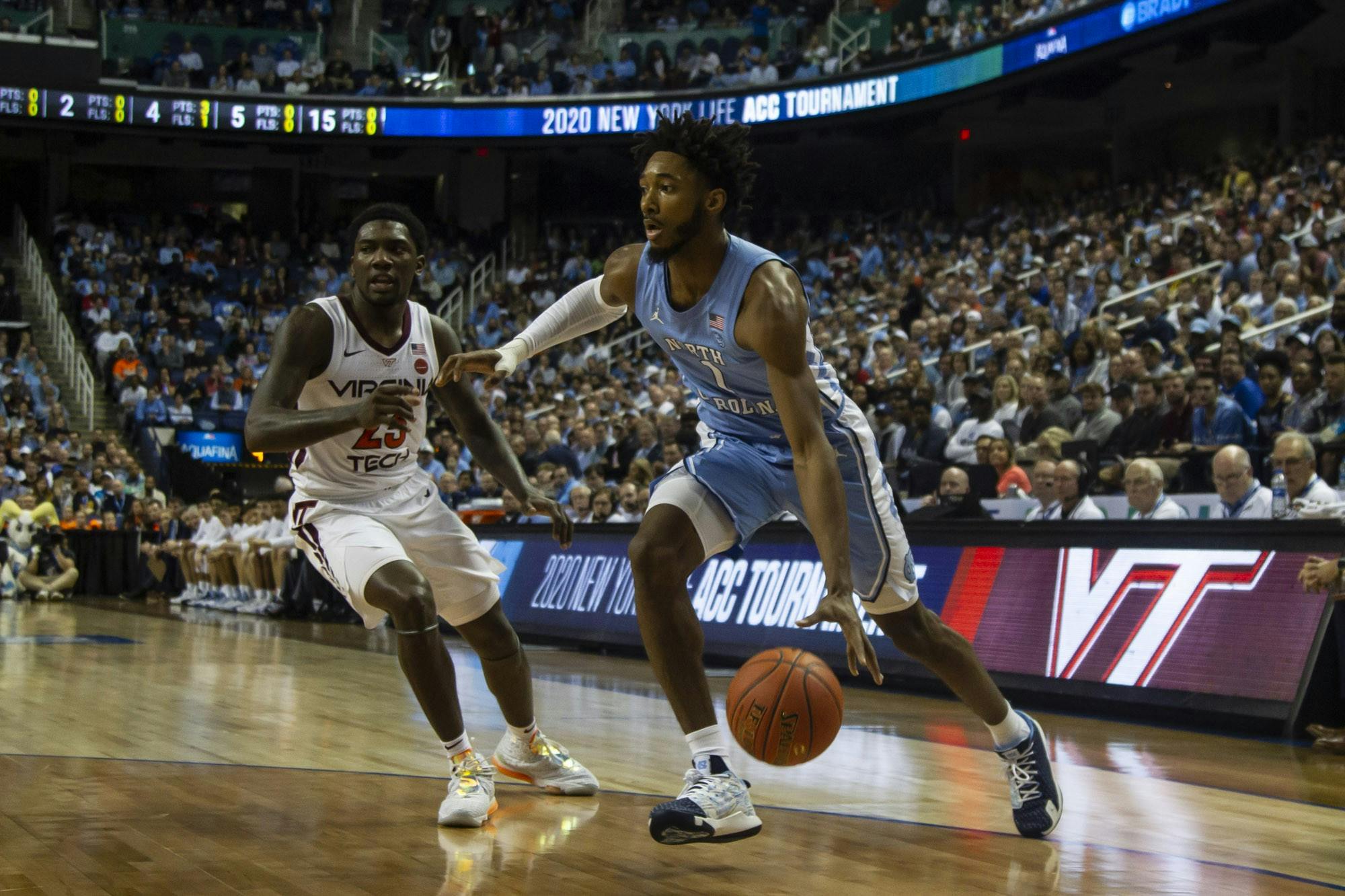 Unc Basketball Defeats Past Virginia Tech 81 73 To Advance To Acc Tournament Semifinal The Daily Tar Heel