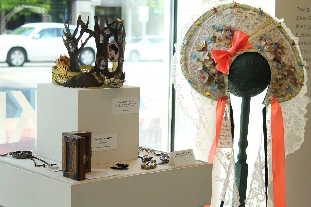 The opening of Steamworks: Art, Stories, & Adornments, an exploration of the thematic genre of Steampunk at The Ackland Museum Store