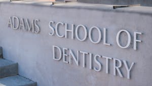 UNC's Adams School of Dentistry. Photo courtesy of Chris Pope, the school’s creative media specialist.&nbsp;