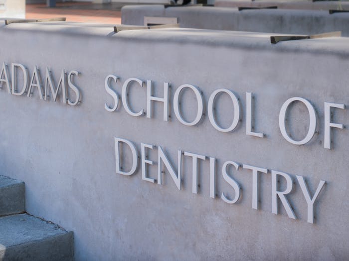 UNC's Adams School of Dentistry. Photo courtesy of Chris Pope, the school’s creative media specialist.&nbsp;