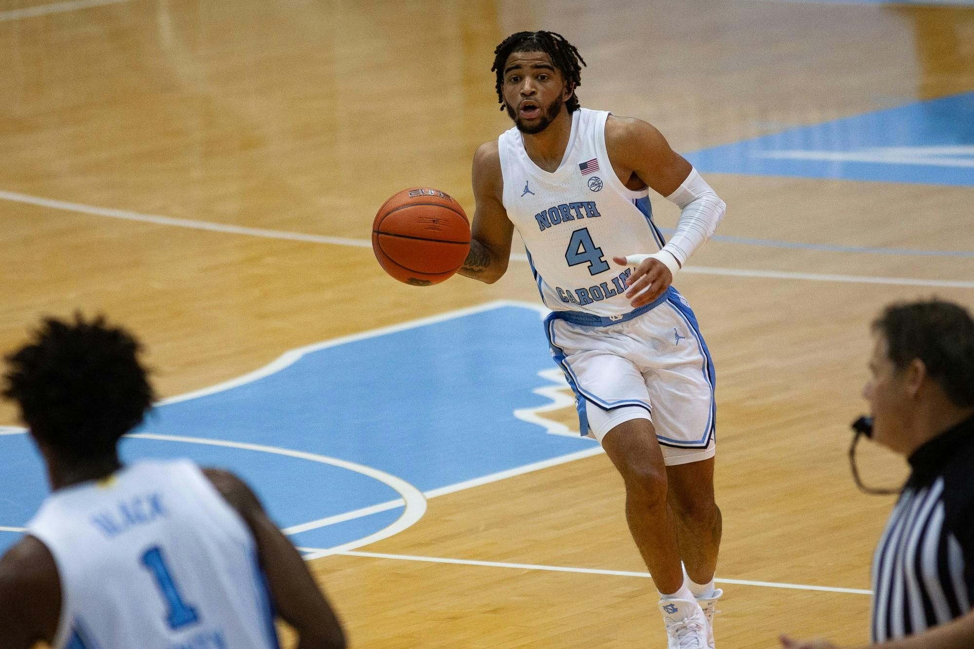 North Carolina Men's Basketball Overcomes Slow Start To Defeat NCCU 73 ...