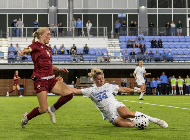 No. 19 UNC women's soccer defeats Boston College, 3-1, on Thursday night