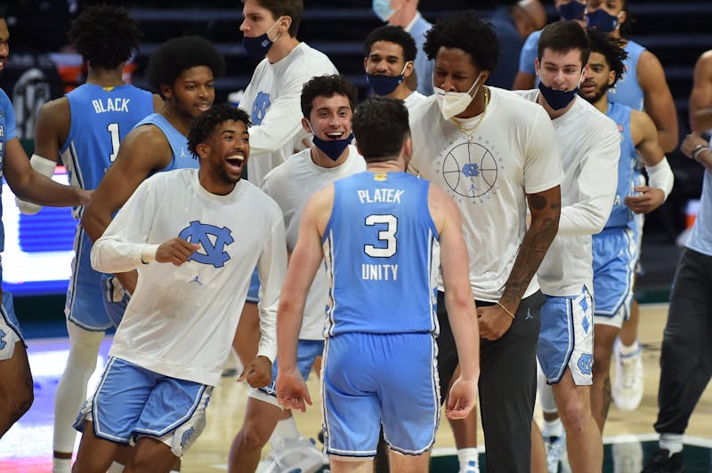 In college basketball's strangest year, UNC's win over Miami comes in unexpected fashion