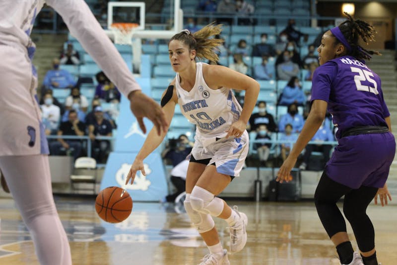 Eva Hodgson looks to lead UNC women's basketball with her voice