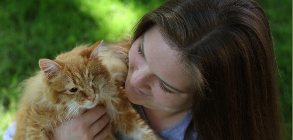 Photo: UNC graduate will travel to Japan to help animals affected by quake (Erin Hull)
