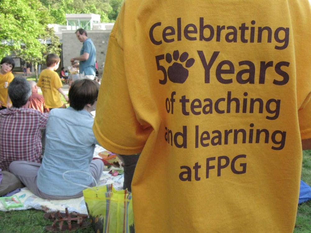 	<p><span class="caps">FPG</span> staff distributed t-shirts Thursday night as part of the school&#8217;s 50th anniversary celebration.</p>