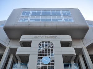 The entrance to Kenan Memorial Stadium, the home stadium of the UNC football team, is pictured on Nov. 22.
