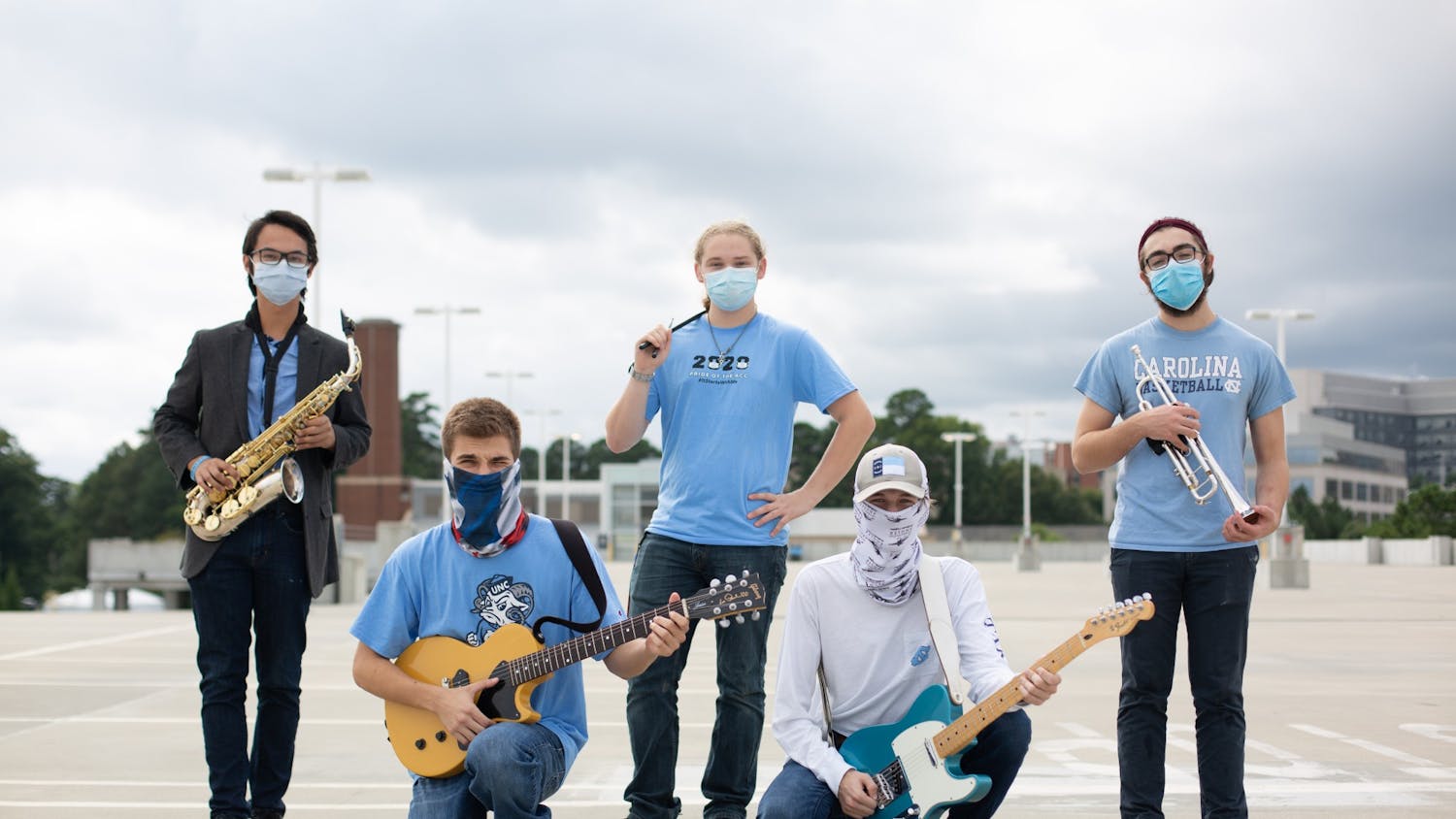 Meet five of the members of newly-formed UNC first-years' band Gum Box