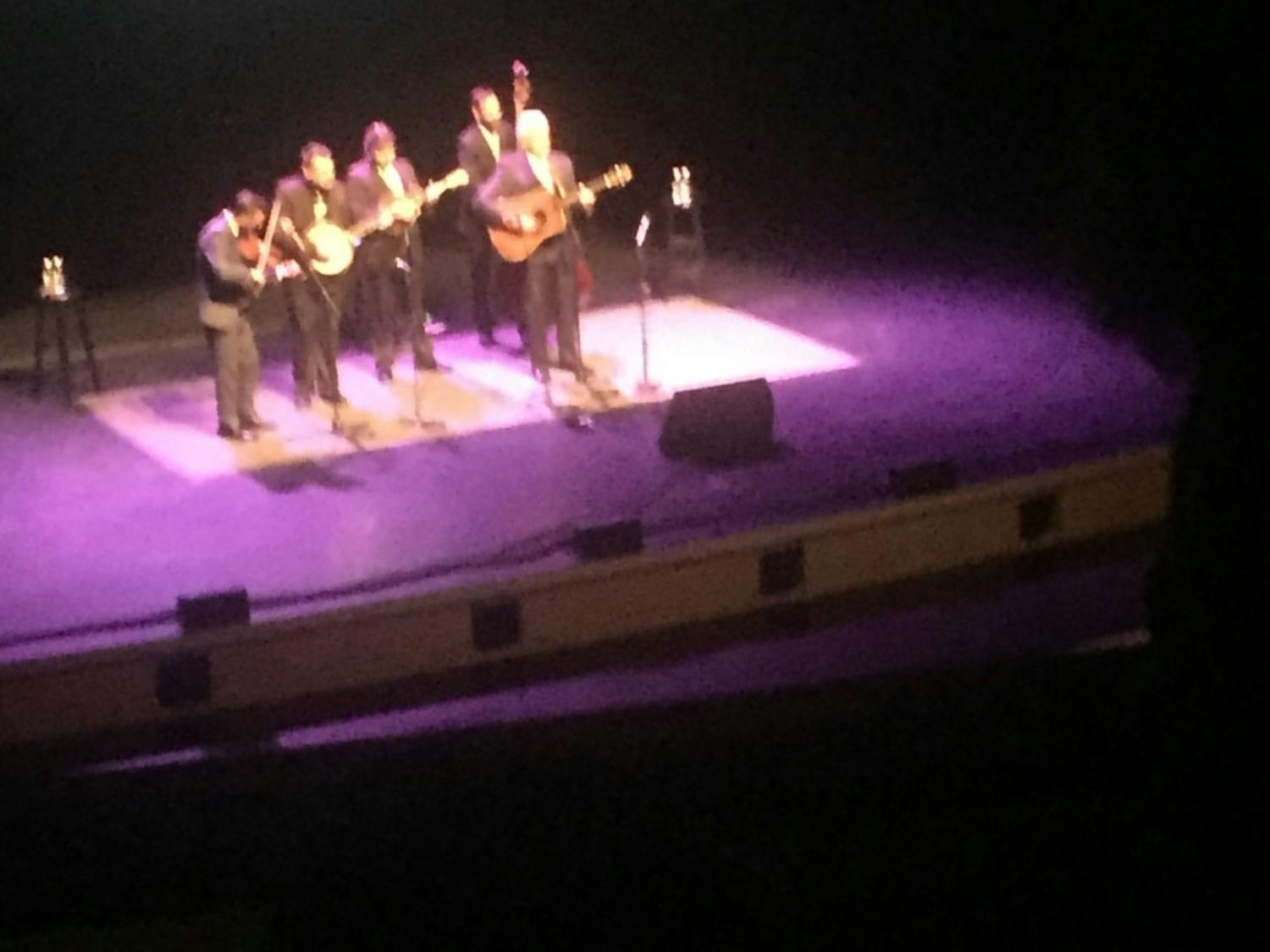 The Del McCoury Band performs at Memorial Hall.&nbsp;