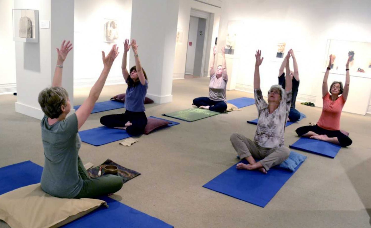 Yoga in the Galleries 