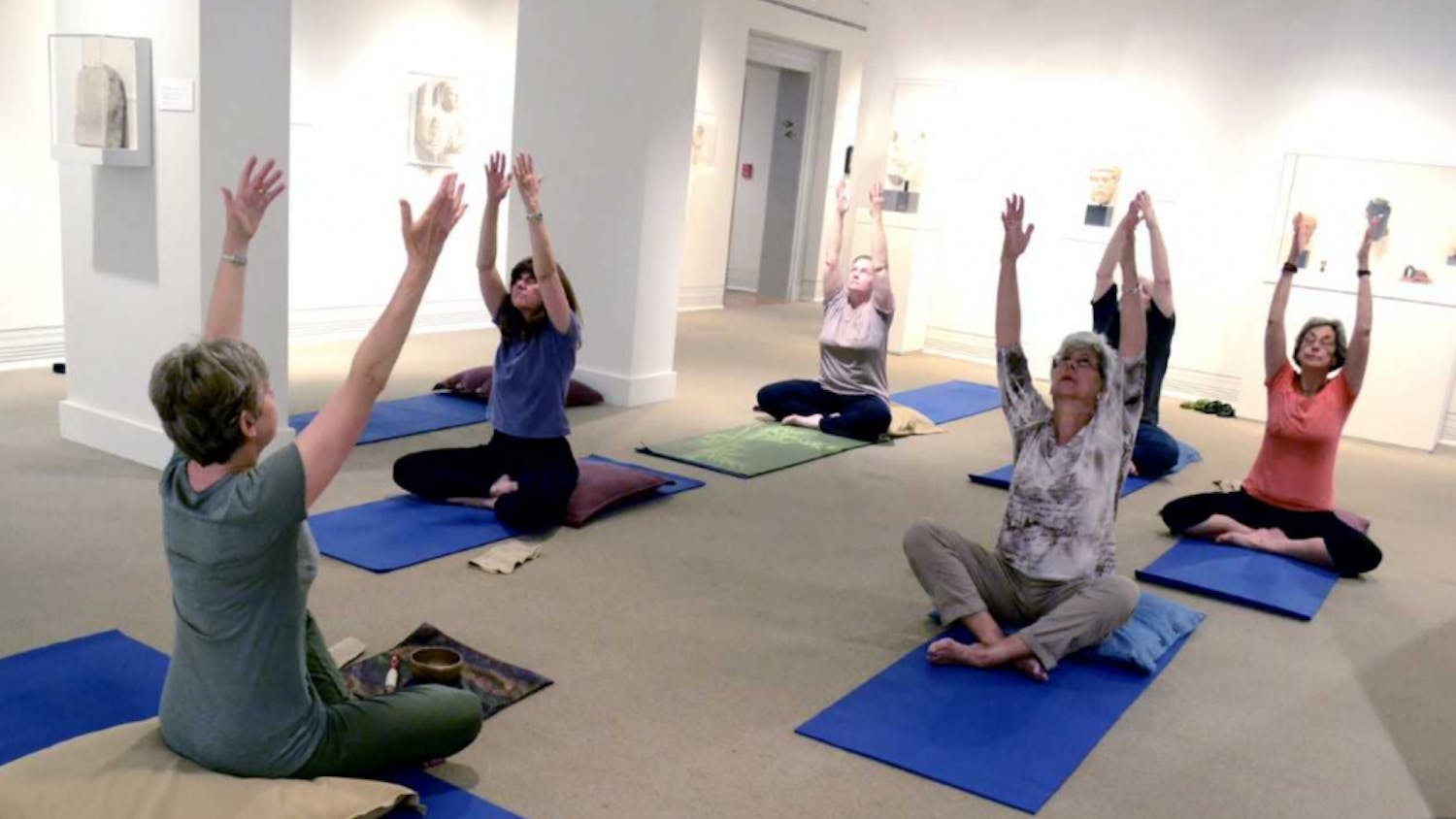 Yoga in the Galleries 