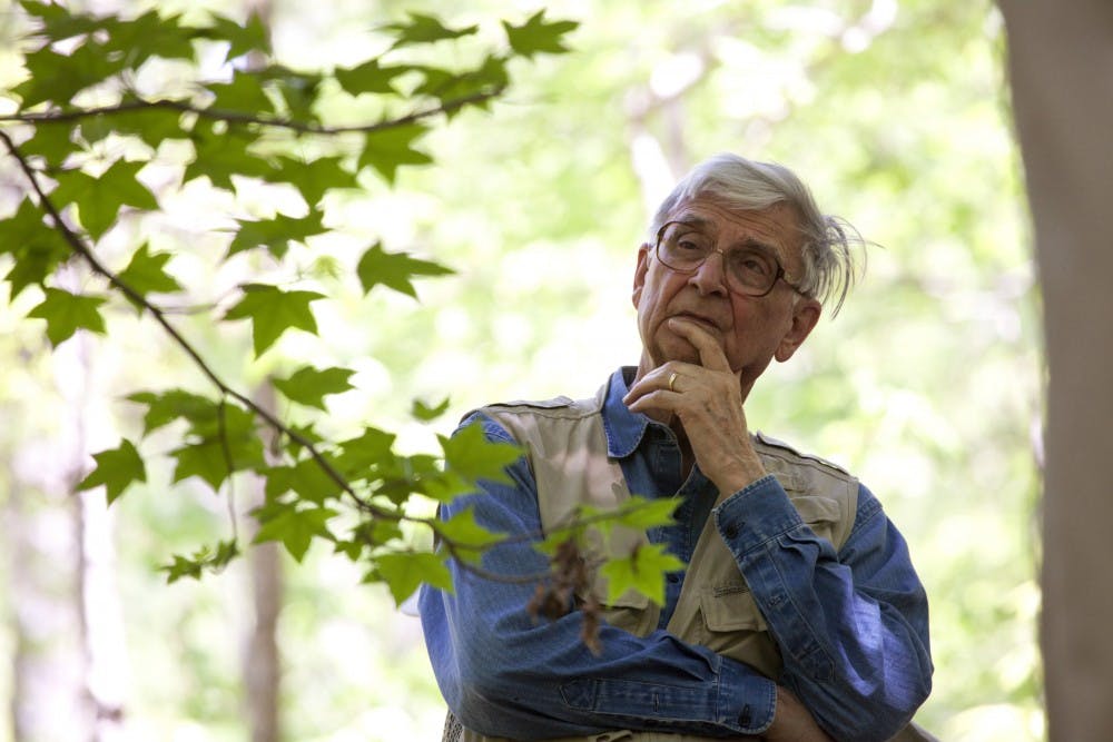 E.O. Wilson, a Harvard University professor will deliver the graduation speech May 8. He is a two-time Pulitzer Prize winner and fathered sociobiology.
