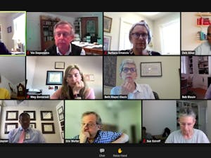 Members of the Faculty Executive Committee met over Zoom on Monday April 26, 2021 to discuss summer and fall plans and the possibility of a vaccine mandate. 