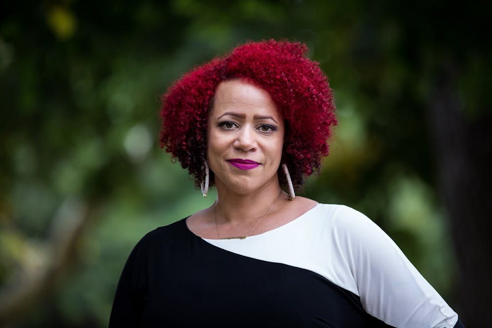 Nikole Hannah-Jones is an investigative reporter covering racial injustice for The New York Times Magazine and the creator of "The 1619 Project," which marked the 400th anniversary of the arrival of the first ship carrying enslaved Africans to America. Photo courtesy of John D. and Catherine T. MacArthur Foundation.
