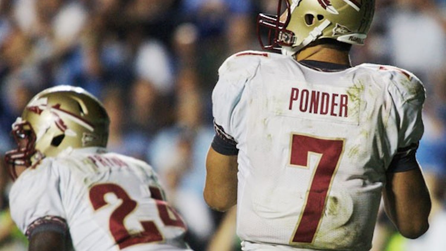 FSU quarterback Christian Ponder shredded UNC’s secondary for 395 yards on Oct. 22, 2009. DTH File/Andrew Dye