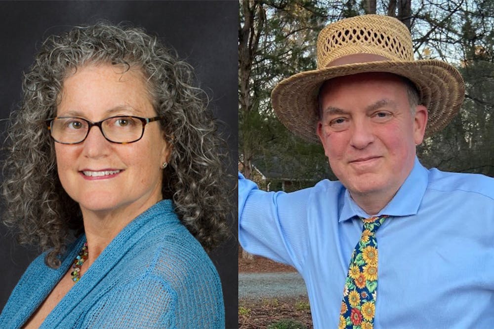 Penny Rich and Mark Chilton are candidates for Orange County register of deeds. Photos courtesy of Rich and Chilton.