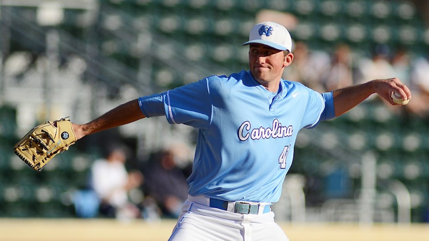 	Kent Emanuel pitched eight innings, allowing zero runs, in UNC’s first game against Boston College.