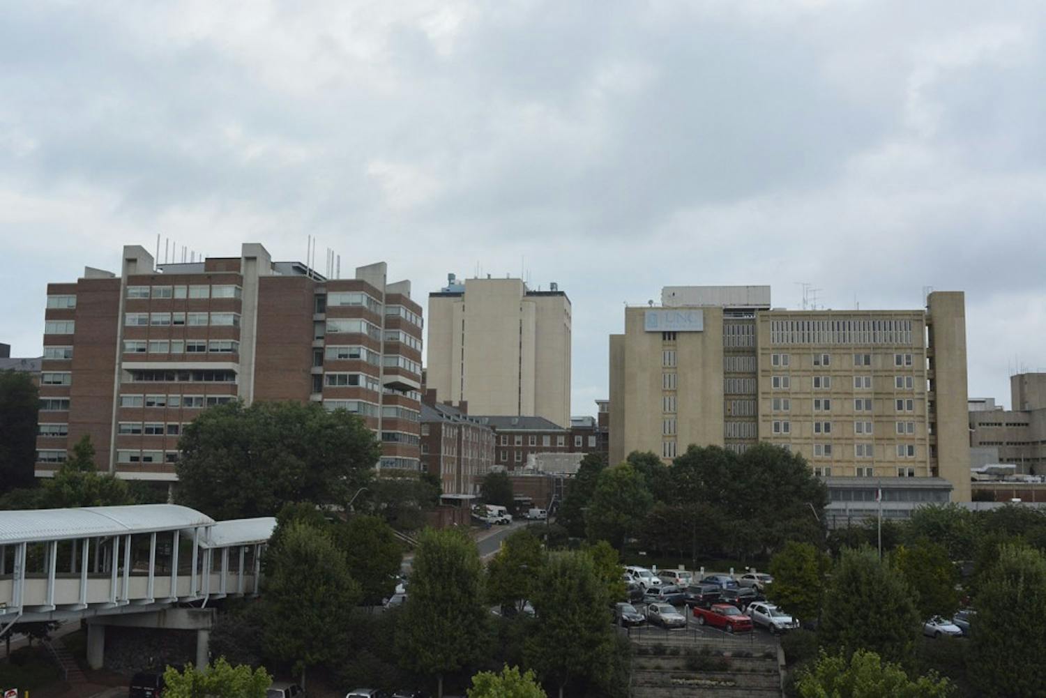 UNC Hospitals are expanding their area and also becoming more crowded.