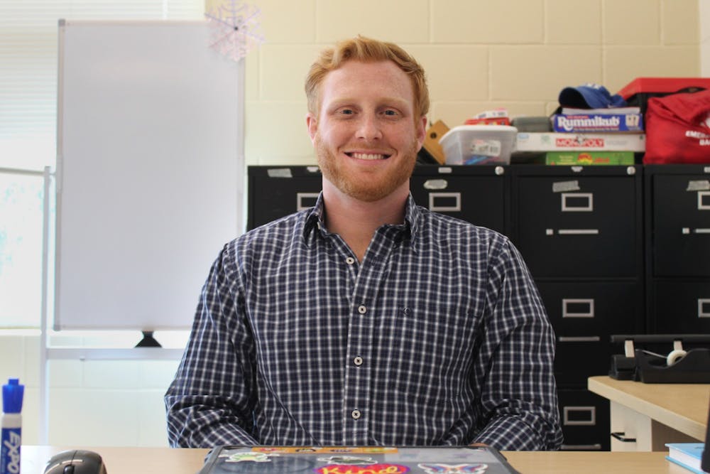 <p>Jacob Hewgley is a math teacher at Carrboro High School. Hewgley is one of many local teachers feeling overwhelmed by circumstances posed by the pandemic. &nbsp;</p>