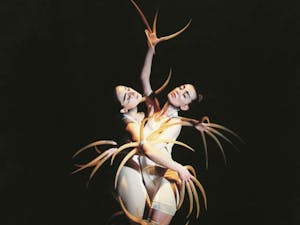 	Courtesy of Carolina Performing Arts. Members of Compagnie Marie Chouinard perform. The company will perform as part of “The Rite of Spring at 100” on Sunday.