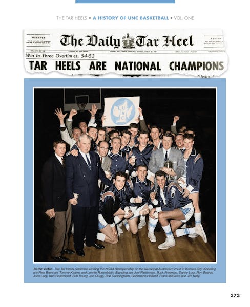 New book offers a comprehensive history of UNC basketball