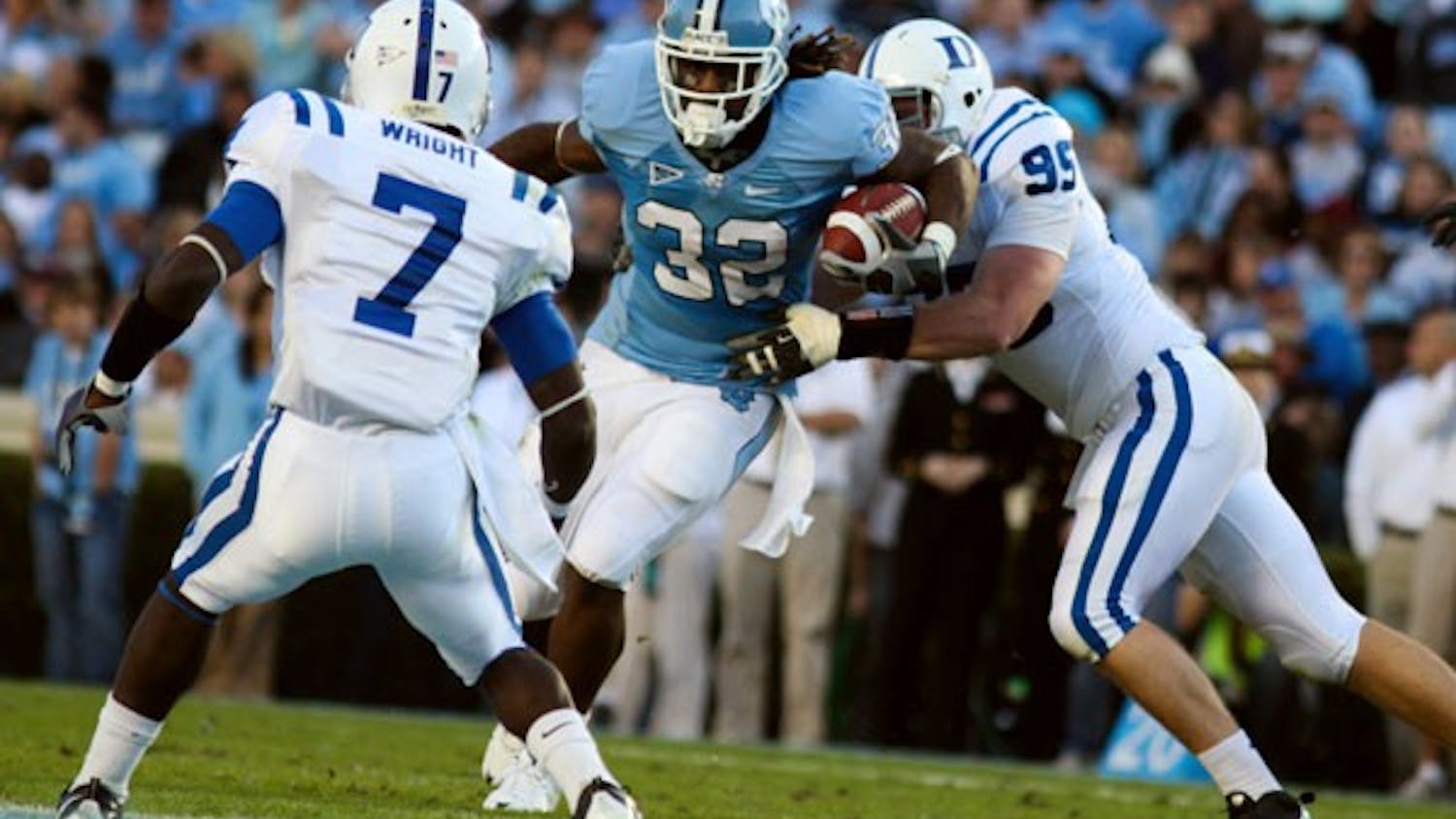 Junior running back Ryan Houston ran for a career-high 164 yards in UNC’s last game. DTH File/Phong Dinh