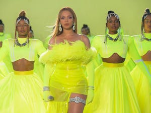 Beyoncé performs during the ABC telecast of the 94th Oscars on March 27, 2022, in Los Angeles. 
Photo Courtesy of Mason Poole/A.M.P.A.S. via Getty Images/TNS.