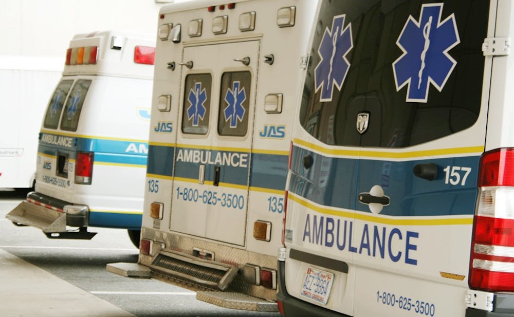 Photo: On-campus ambulance substation to improve response times (Ethan Robertson)