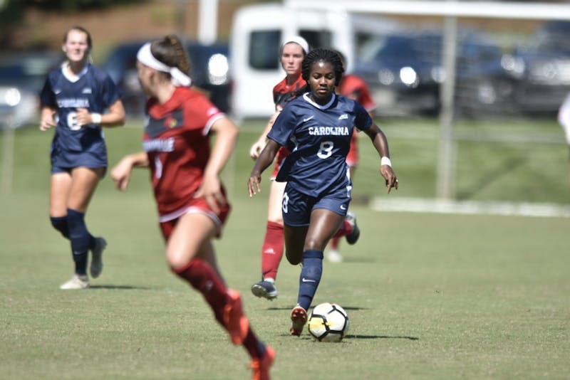 North Carolina women's soccer Louisville, 31, despite slow