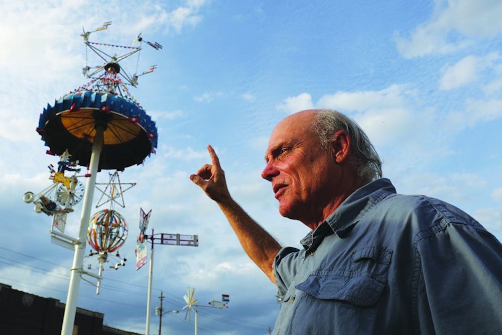 “When they’re turning and the light hits them, they just take on a different life,” said Joseph Justice, artist for the whirligig restoration effort in Wilson, N.C.