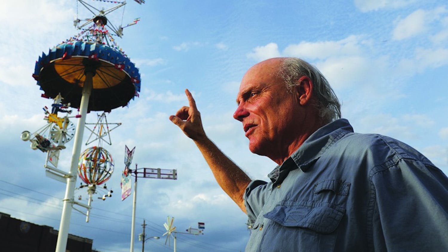 “When they’re turning and the light hits them, they just take on a different life,” said Joseph Justice, artist for the whirligig restoration effort in Wilson, N.C.