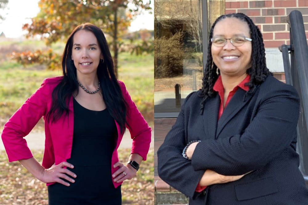 Kellie Mannette and Woodrena Baker-Harrell are the two attorneys in the running for vying for the position of chief public defender in the Orange and Chatham judicial district. Photo courtesy of Kellie Mannette and Woodrena Baker-Harrell. 