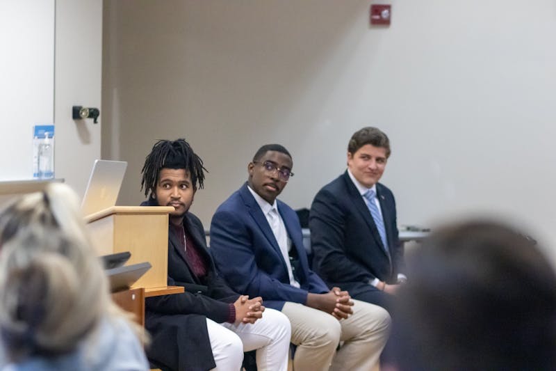 Prospective student body president candidates discuss platforms in town ...