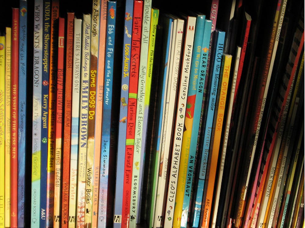	<p>Children&#8217;s Books. Photo from <a href="http://www.flickr.com/photos/urbanworkbench/2589425038/">urbanworkbench</a> on Flickr Creative Commons.</p>