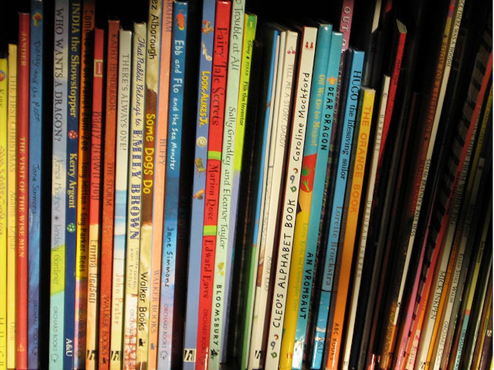 	Children&#8217;s Books. Photo from urbanworkbench on Flickr Creative Commons.
