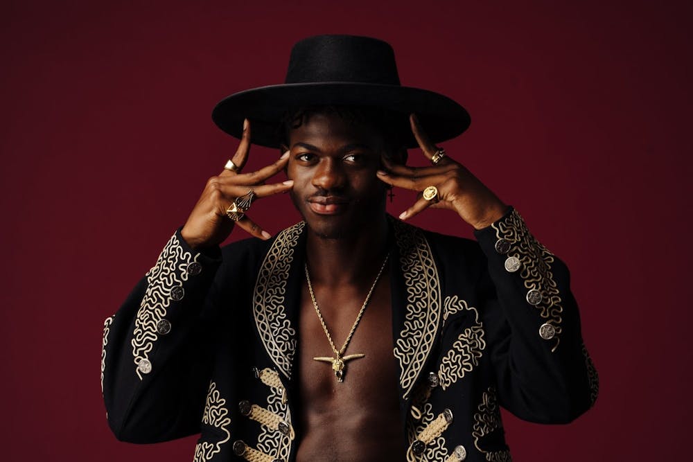 Lil Nas X poses for a portrait at Cactus Cube Studio on Thursday, Dec. 5, 2019 in West Hollywood, Calif. Photo courtesy of Kent Nishimura.