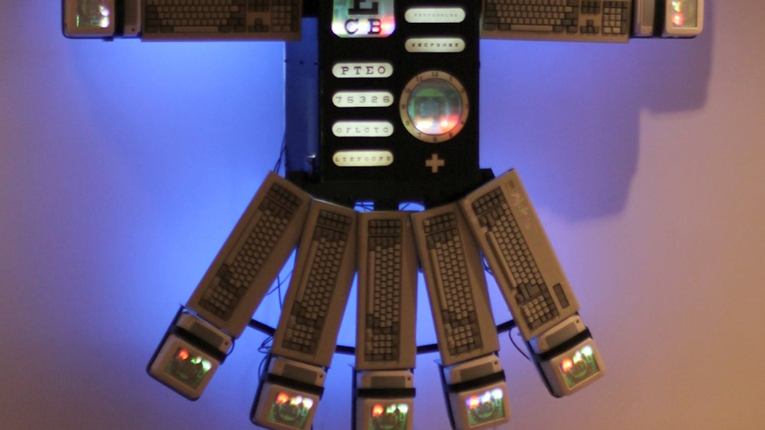 South Korean artist Nam June Paik’s piece “Eagle Eye” (pictured) is part of a show displayed in the Ackland for Geography 650.