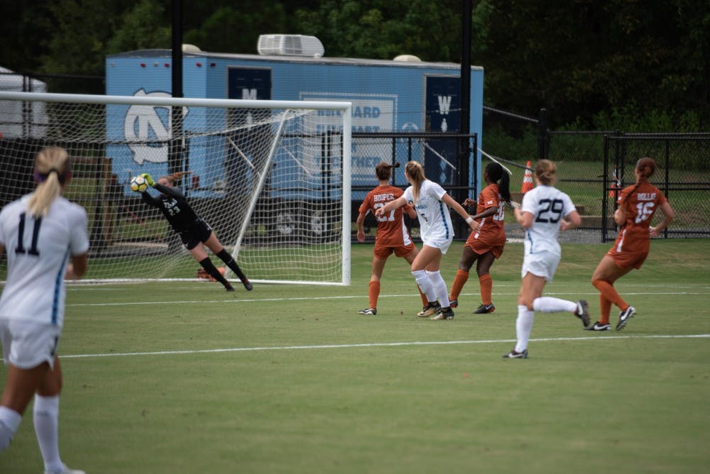 goalkeeper samantha leshnak saves season to send unc women s soccer