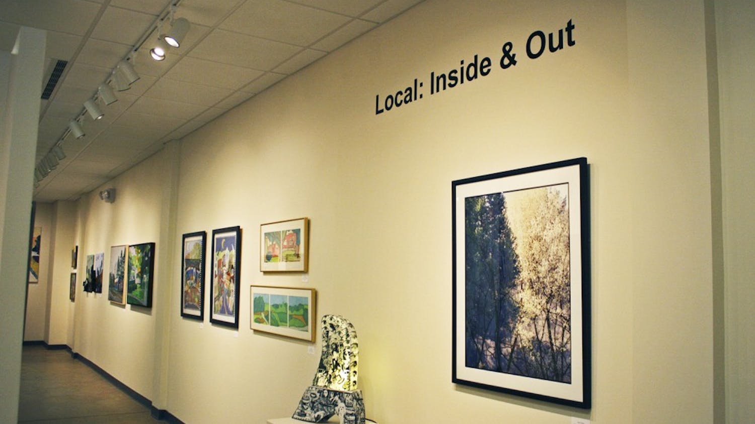 Frank Art Gallery, located on East Franklin St., has a new exhibit called "Local: Inside and Out." This exhibit is a collection of art that shows artists' view of North Carolina and what makes home so special. 