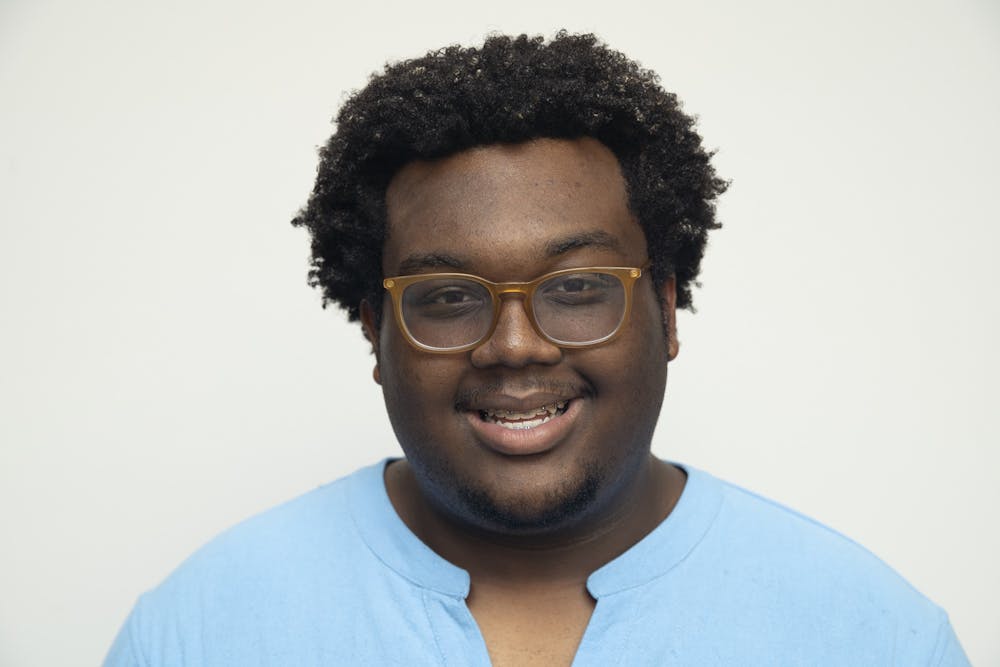 <p>UNC sophomore Lamar Richards, chair of the Commission on Campus Equality and Student Equity, poses for a portrait on Sunday, Sept. 27, 2020.</p>