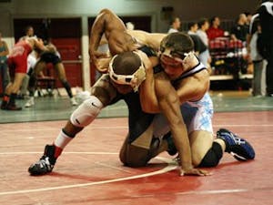 Vincent Ramirez rallied in the second period to settle a win against UVa.?s Nick Nelson. Ramirez and the Tar Heels recorded two wins this weekend.