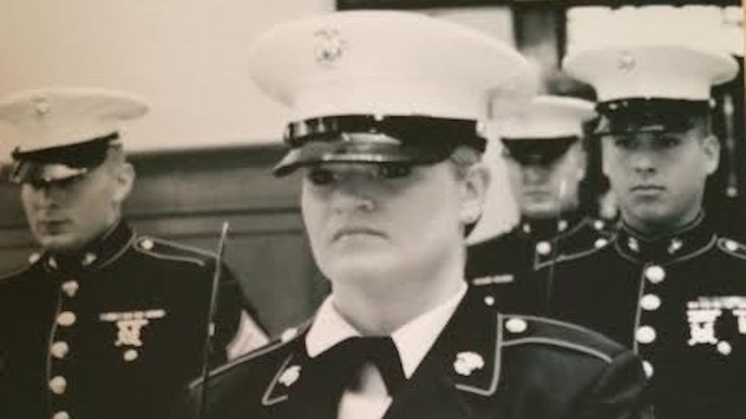 Courtesy of Lacy Jo Evans. Evans, a soon to be graduate, served in the Marine Corps for four years prior to her enrollment in the University of North Carolina at Chapel Hill.&nbsp;