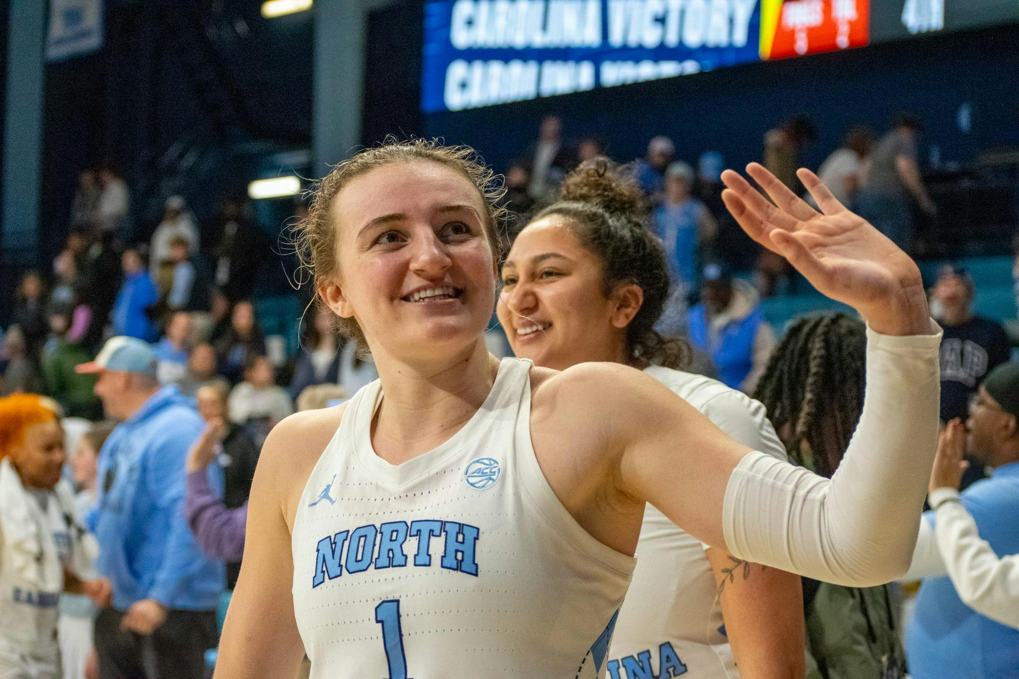 'She Shattered It': Alyssa Ustby Records First Triple-double In UNC ...