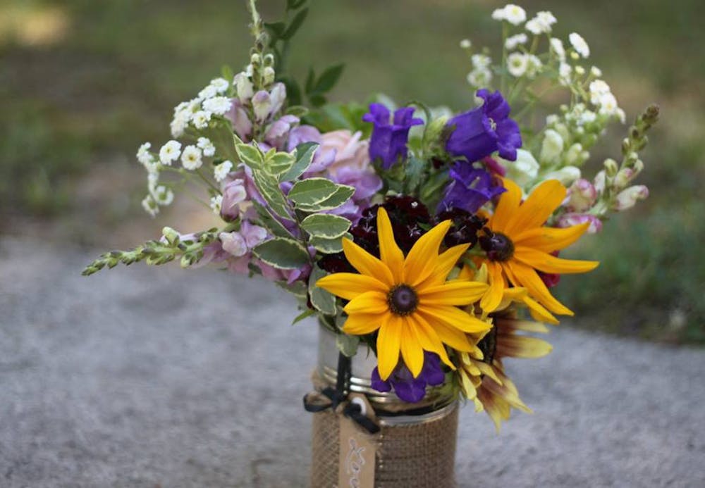 Katie Stember and Aspen Gutgsell founded Heeling Flowers to repurpose unwanted flowers (courtesy&nbsp;of Katie Stember).