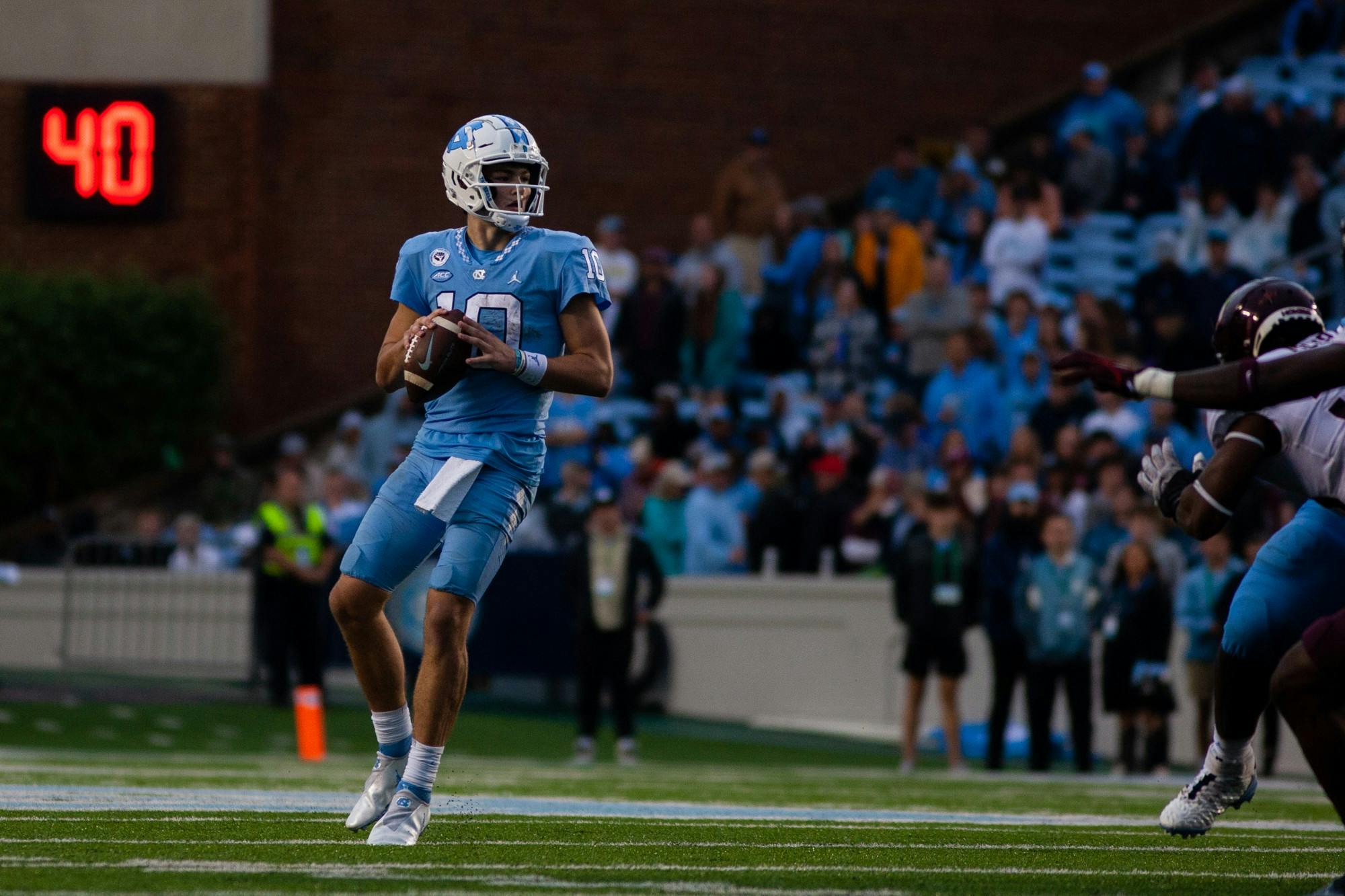 UNC First-year Quarterback Drake Maye Struggles, Then Responds In Win ...