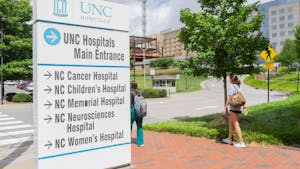 UNC Hospitals pictured on  Monday, August 16th, 2021.