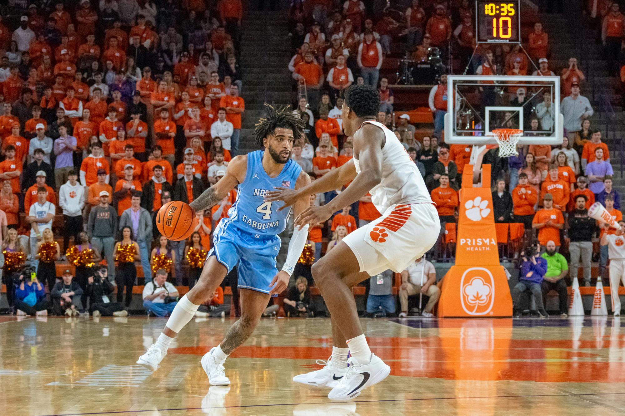 No. 8 UNC Men's Basketball Defeats No. 16 Clemson, 65-55, In Physical ...