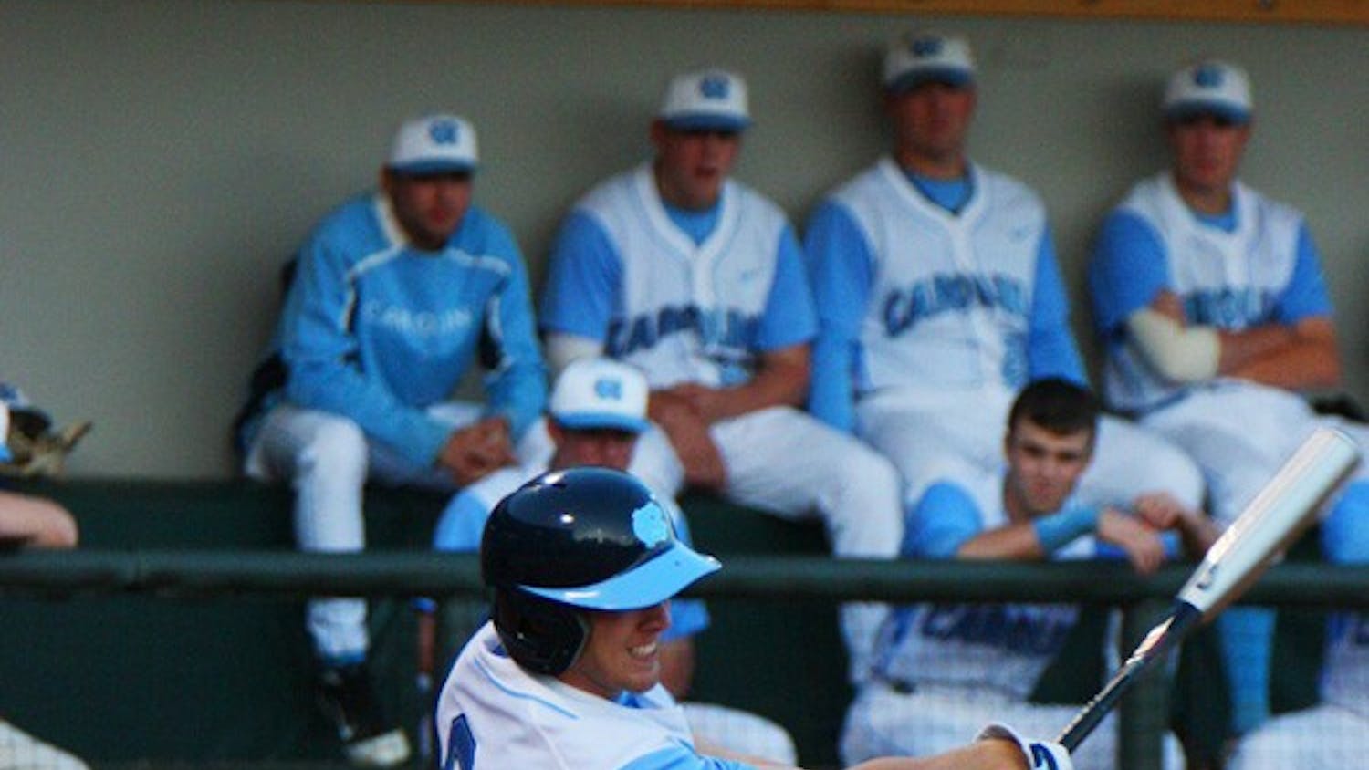UNC first baseman Dillon Hazlett went 1-for-3 against Winthrop on Tuesday. DTH/Mary-Alice Warren